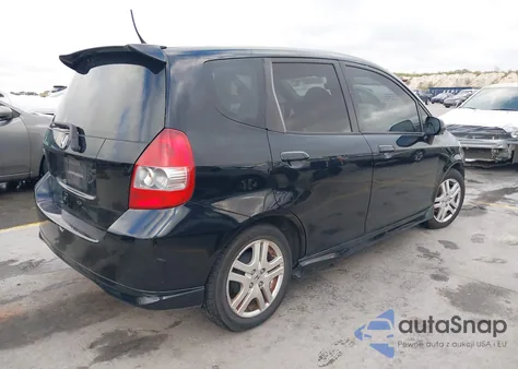 2007 Honda Fit Sport z USA, uszkodzony, nr VIN JHMGD38657S048121